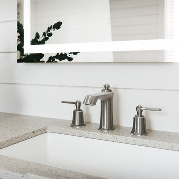 Rustik - Robinet lavabo 8" c.c. (sans drain)